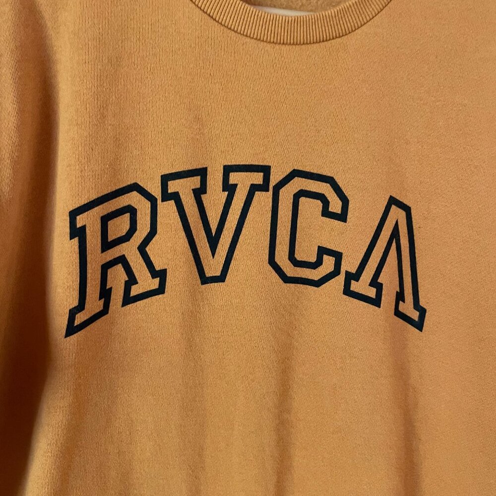 RCVA Graphic Crewneck Honey Heavyweight Sweatshirt Size Small - Picture 3 of 7